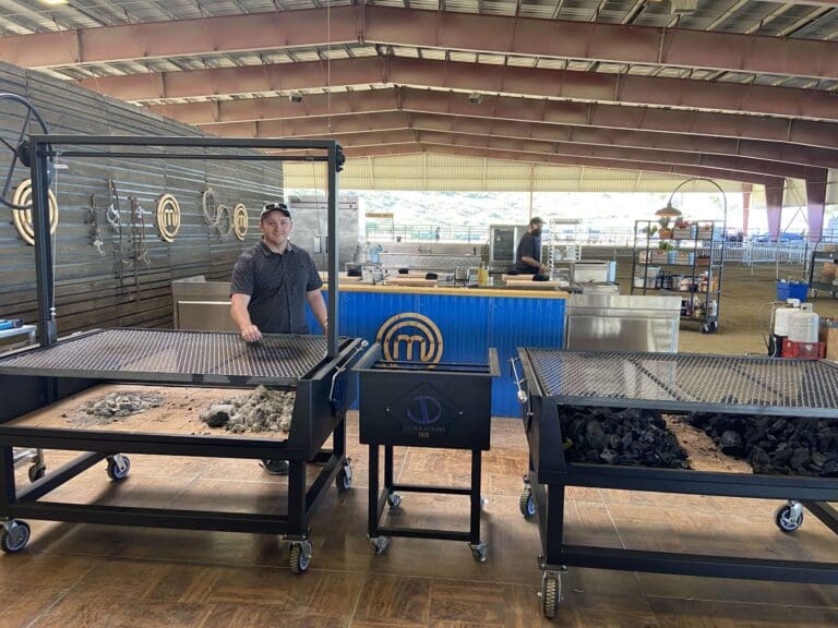 JD-Standing-Infront-of-Argentine-BBQ-Grills-prior-to-Master-Chef-show--scaled