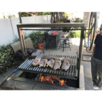 Santa Maria grill frame insert for all brick masonry island