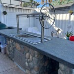 Santa Maria wood grill insert for outdoor kitchen