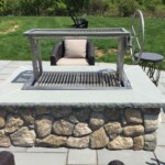Architectural 48" Single Crank All Stainless Steel Grill Santa Maria Argentine Style