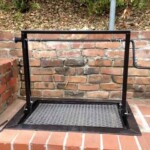 Built in Santa Maria grill frame insert