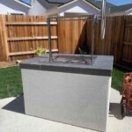 Wood burning Gaucho grill to cook traditional Argentine asado or Santa Maria faire.